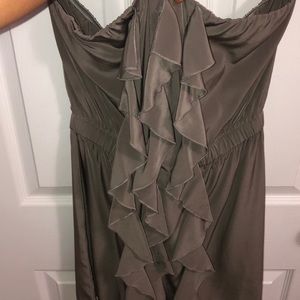GLAM, Mini Ruffle Tube Top Dress
